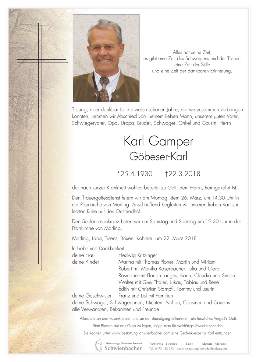 Parte: Karl Gamper 