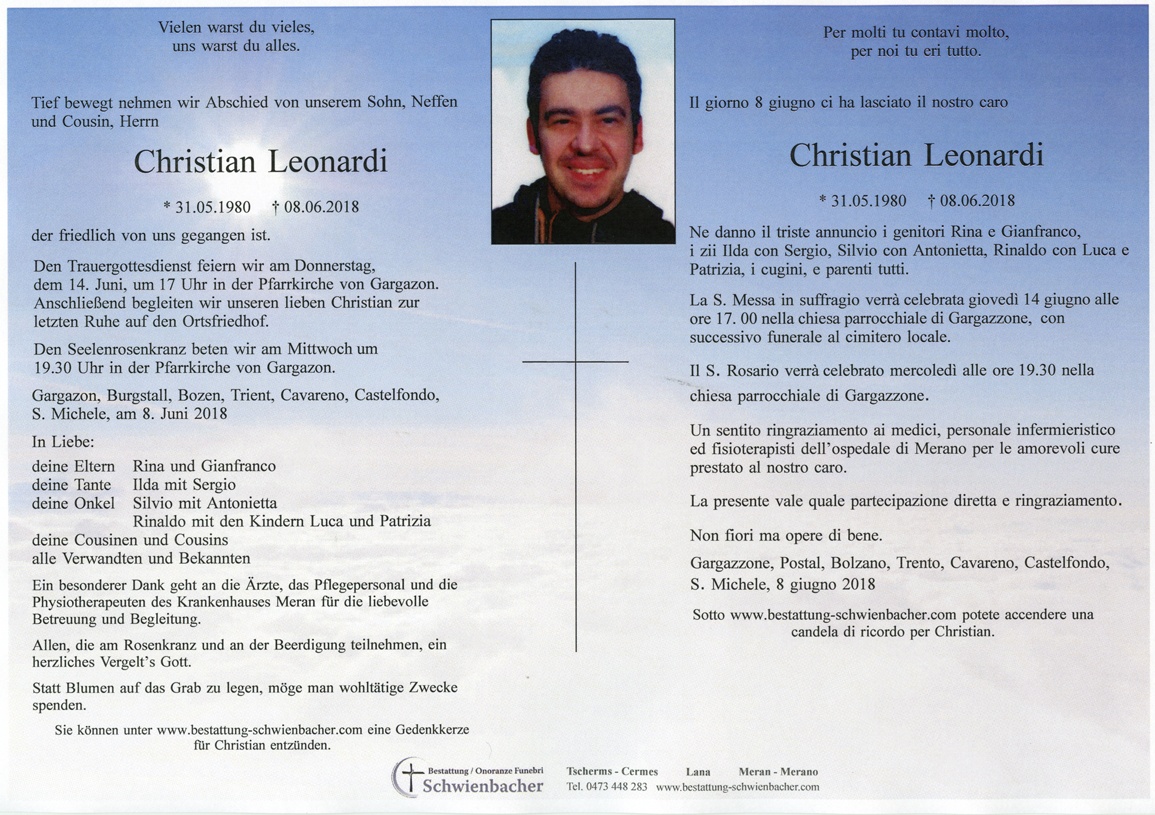 Parte: Christian Leonardi 