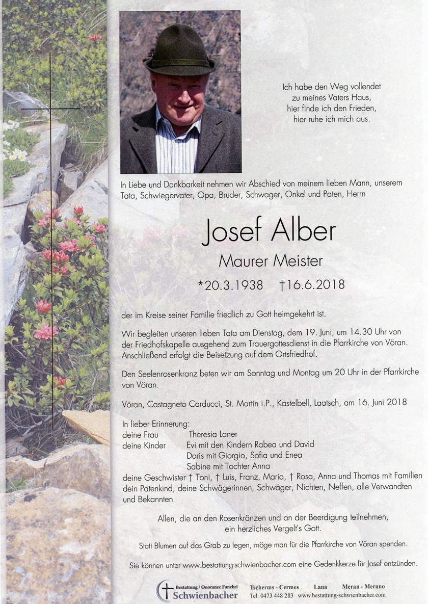 Parte: Josef Alber 