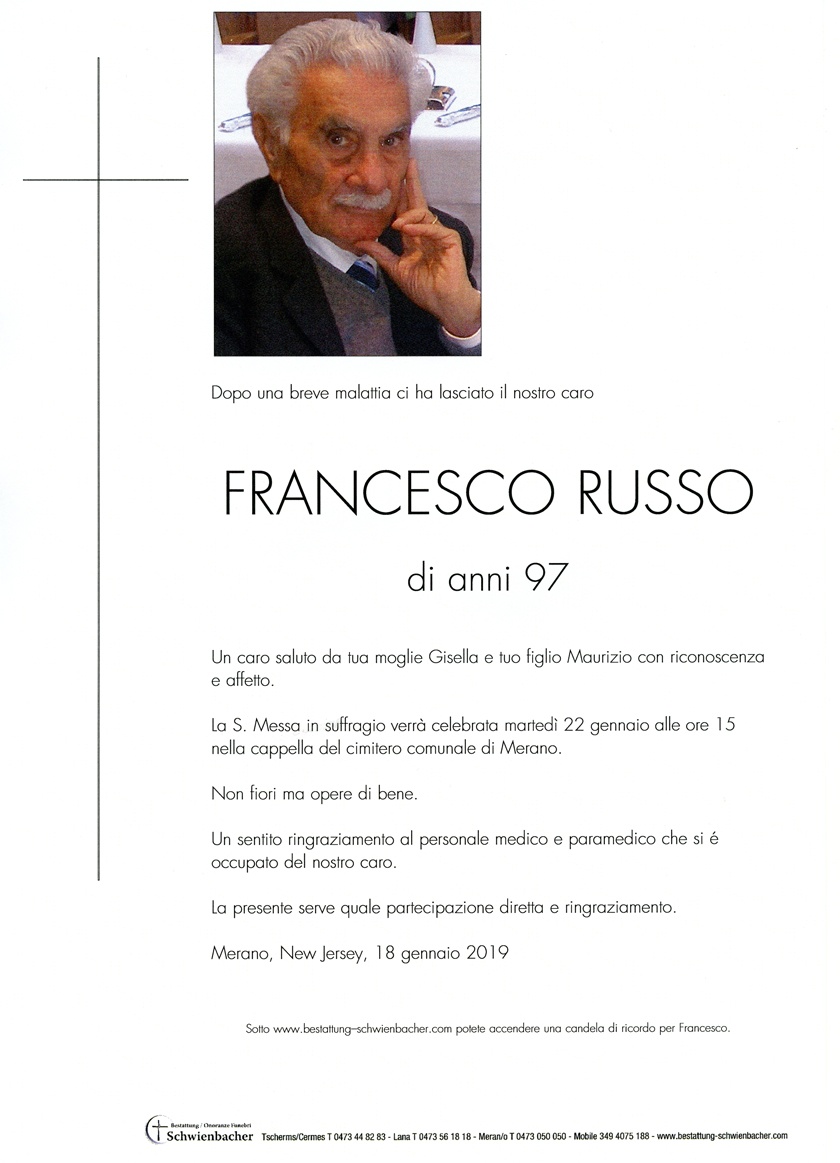 Parte: Francesco Russo 