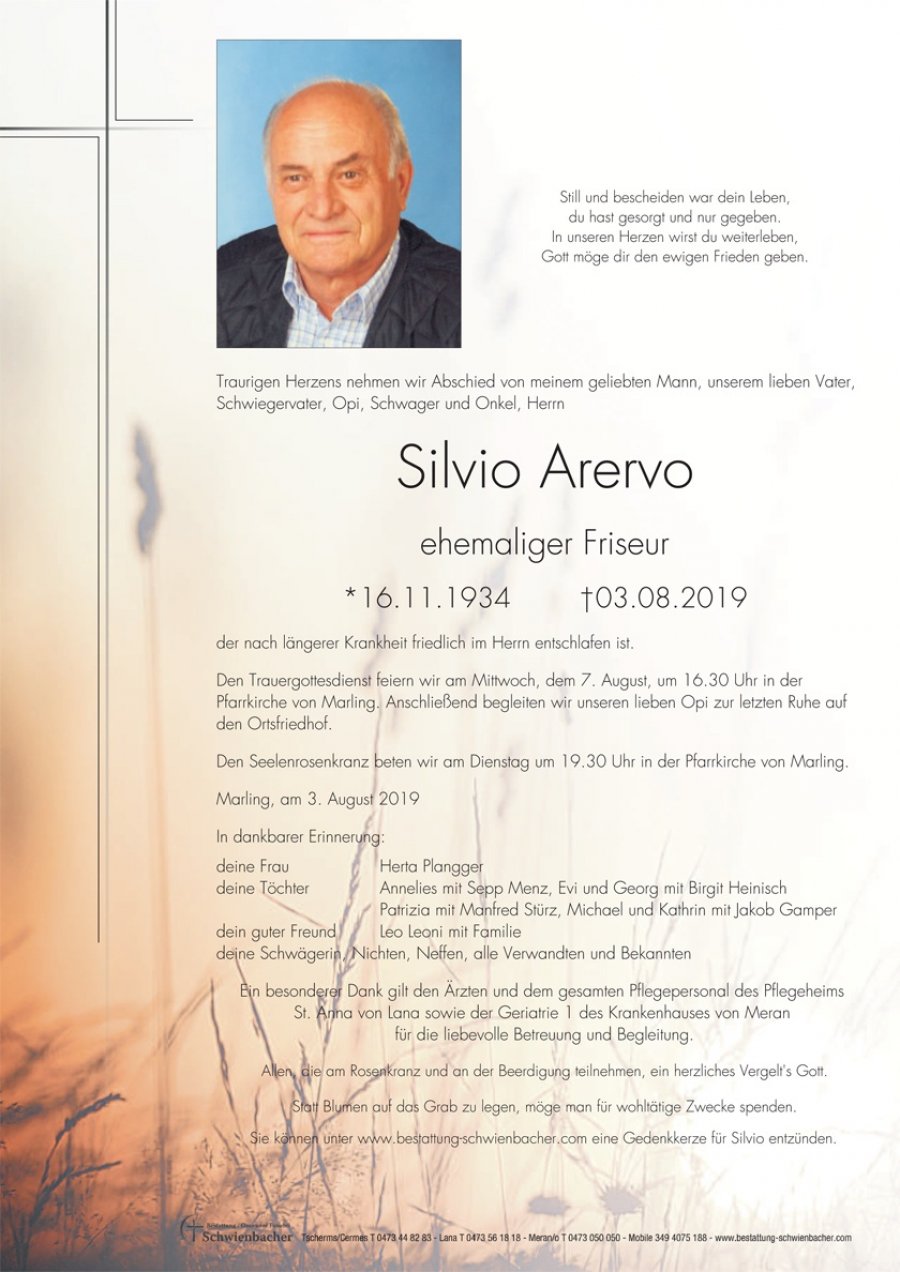 Parte: Silvio Arervo
