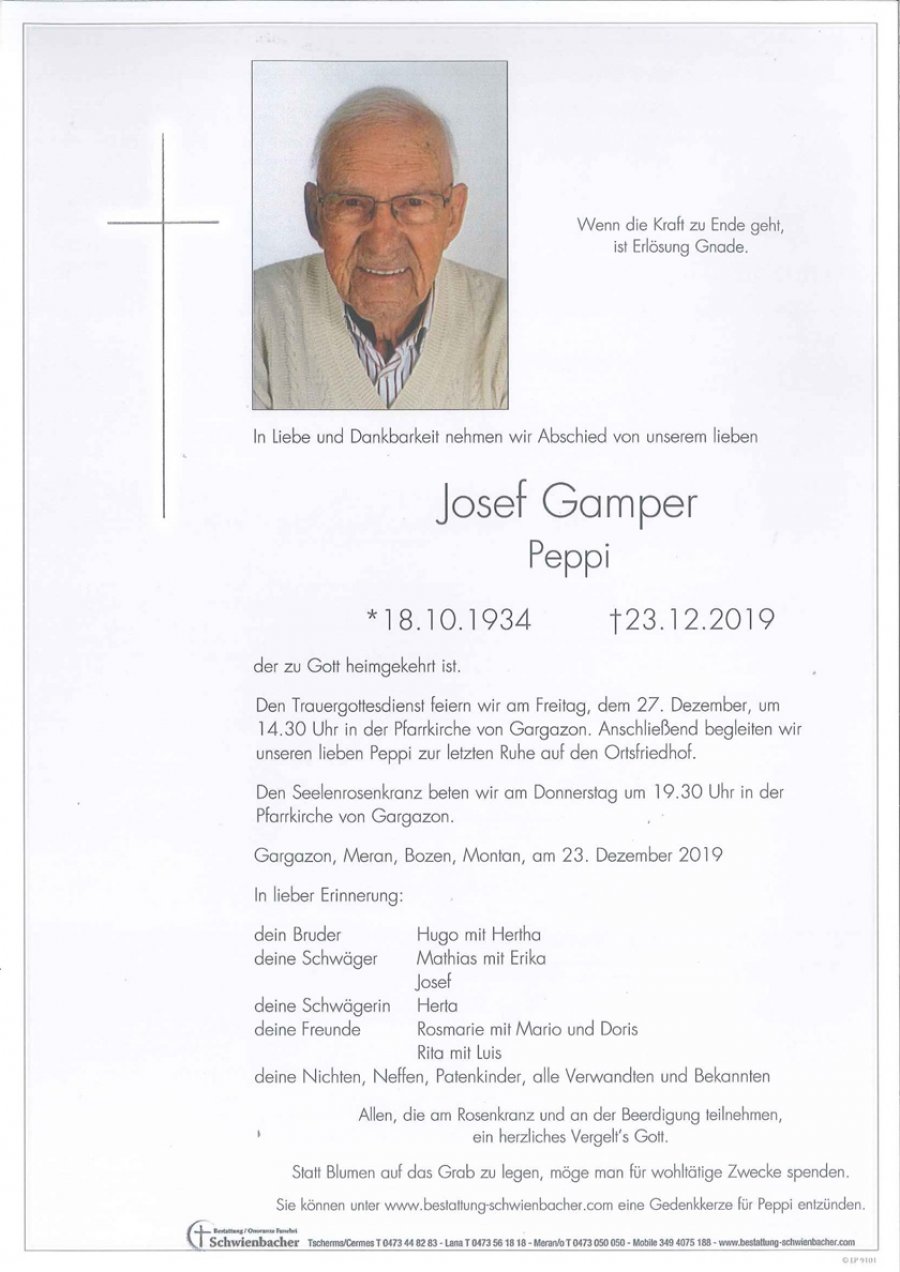 Parte: Josef Gamper