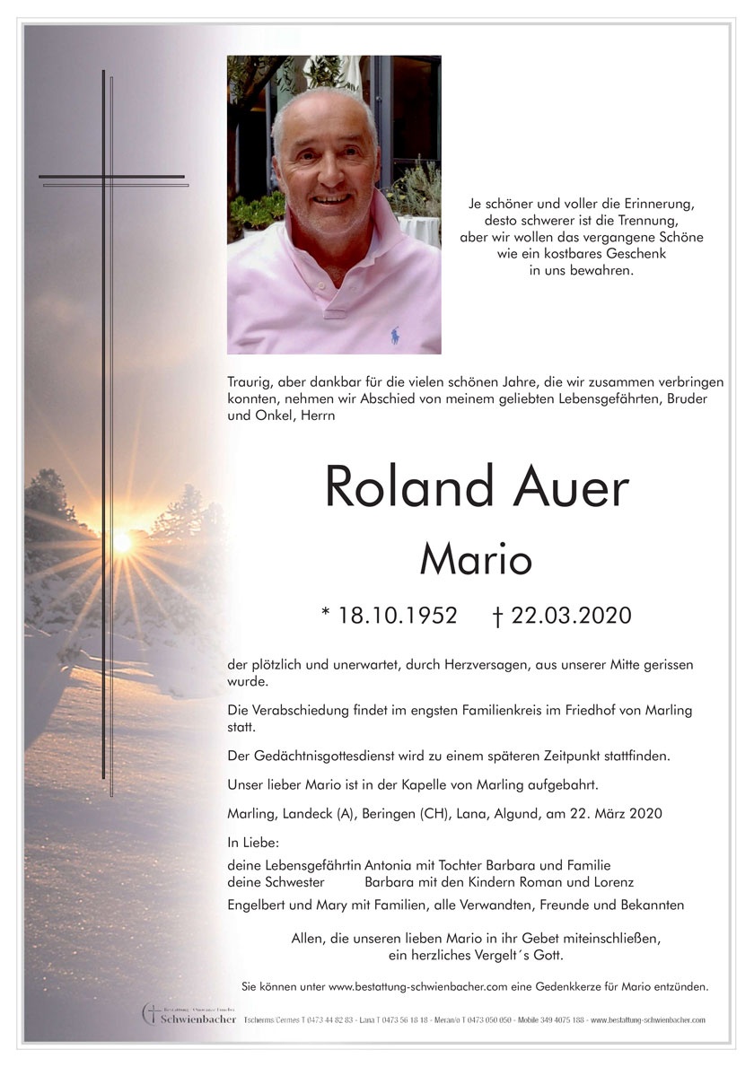 Parte: Roland Auer 