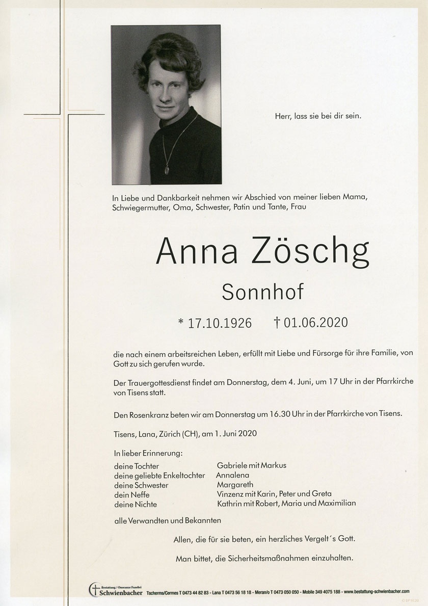 Parte: Anna Zöschg 