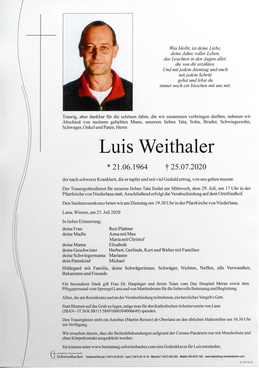 Parte: Luis Weithaler 