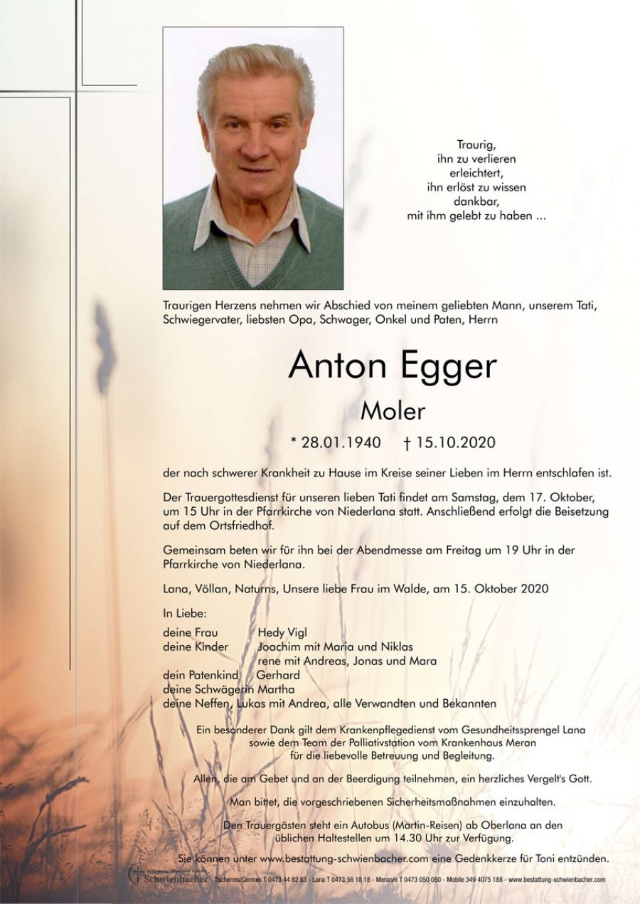 Parte: Anton Egger