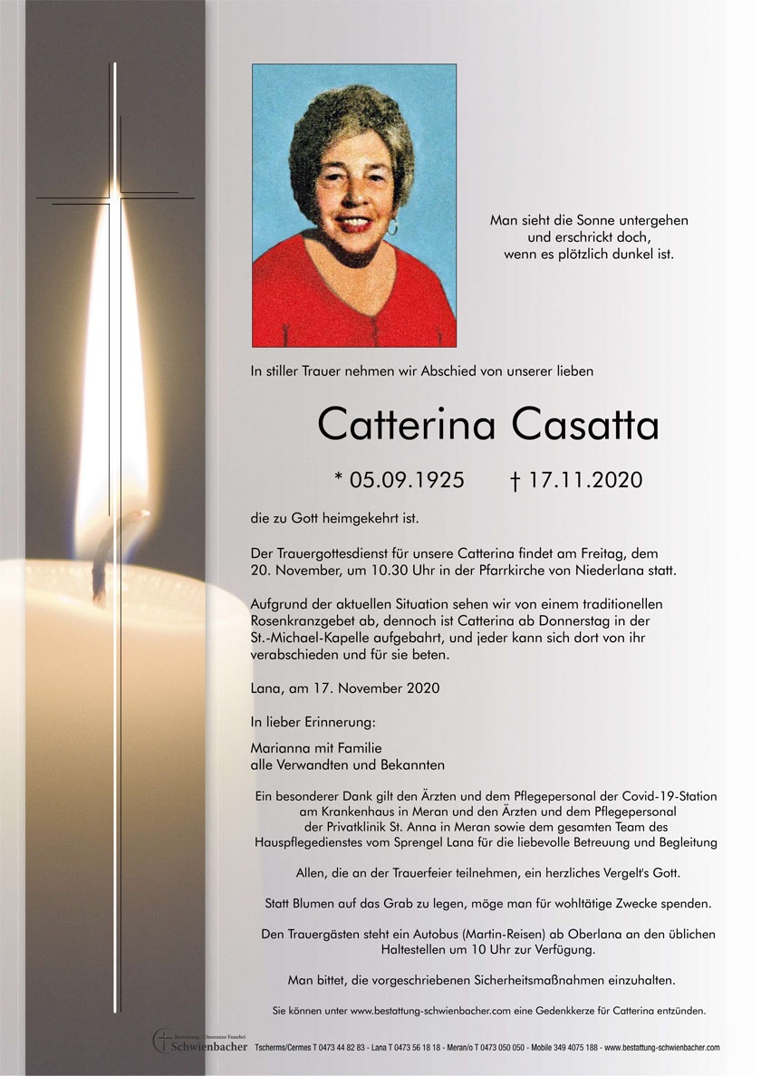 Parte: Catterina Casatta 