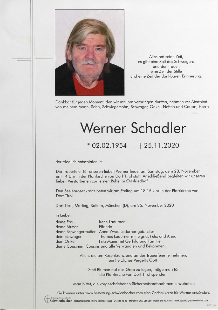 Parte: Werner Schadler 