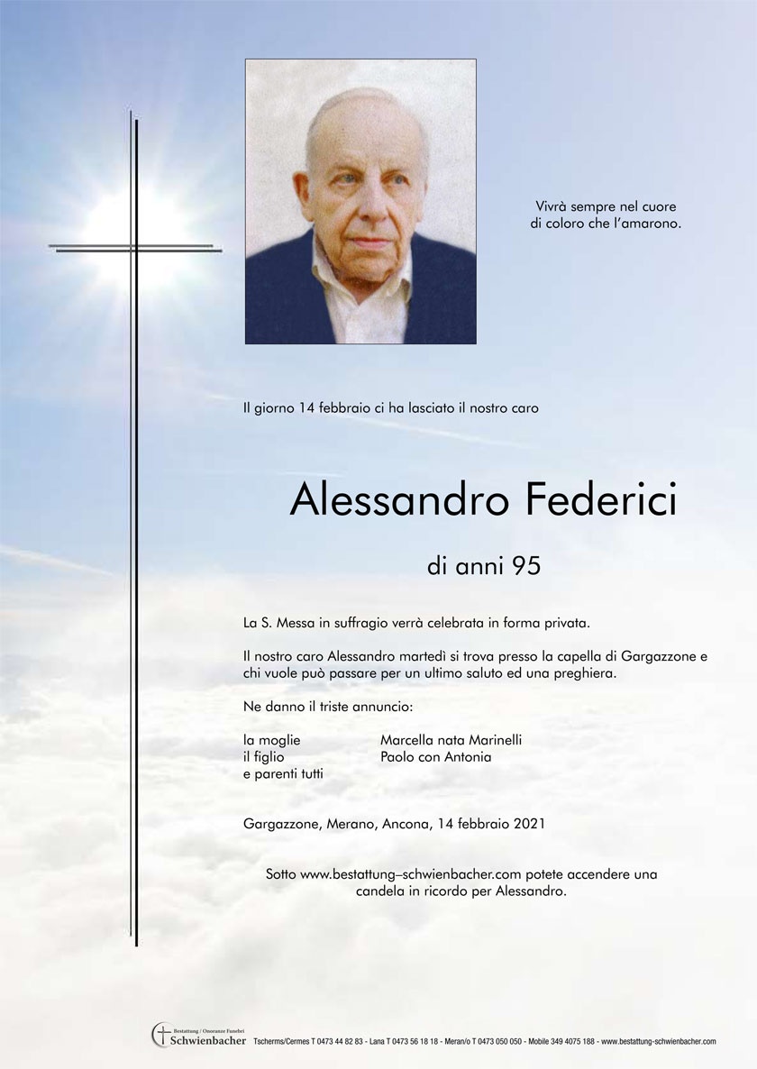 Parte: Alessandro Federici 