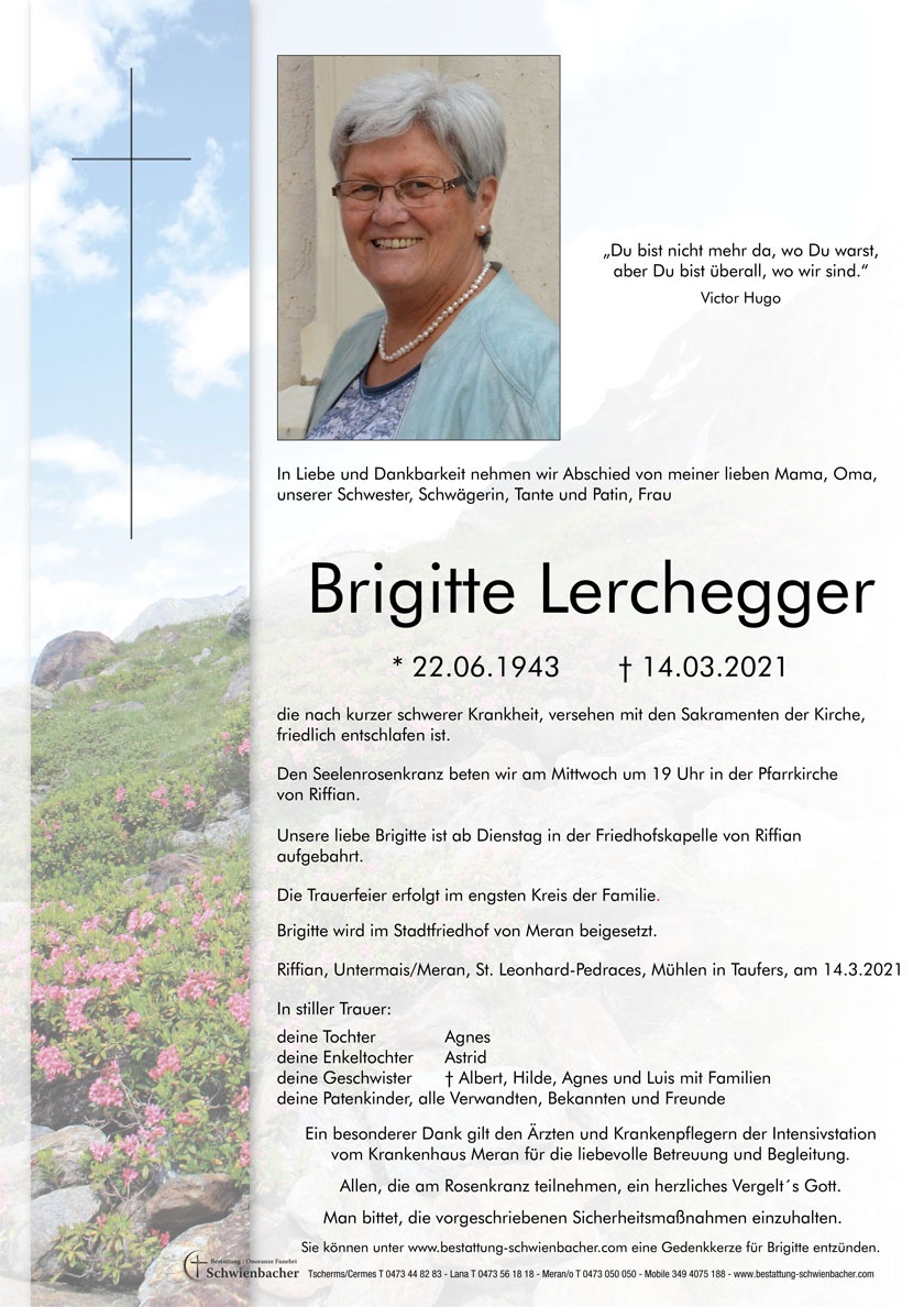 Parte: Brigitte Lerchegger 