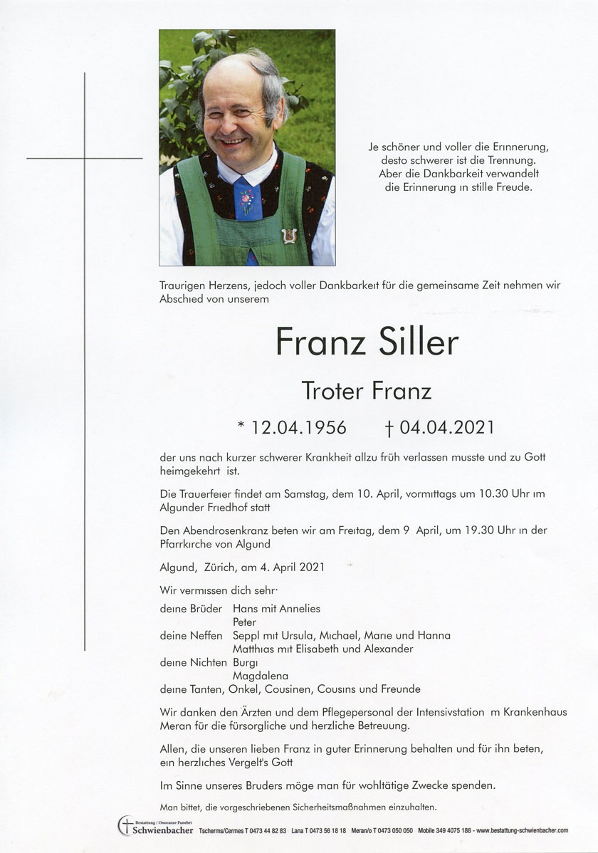 Parte: Franz Siller 