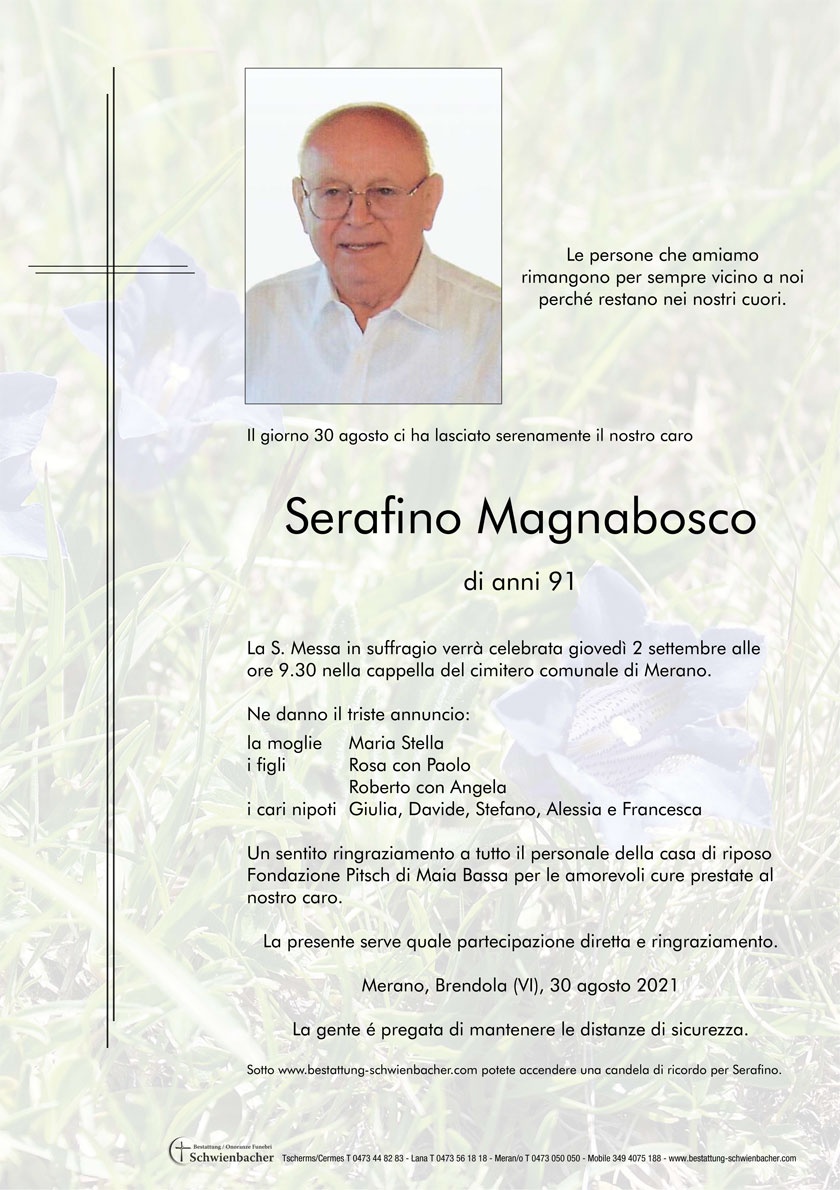 Parte: Serafino Magnabosco 