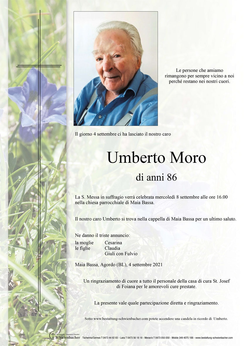 Parte: Umberto Moro 