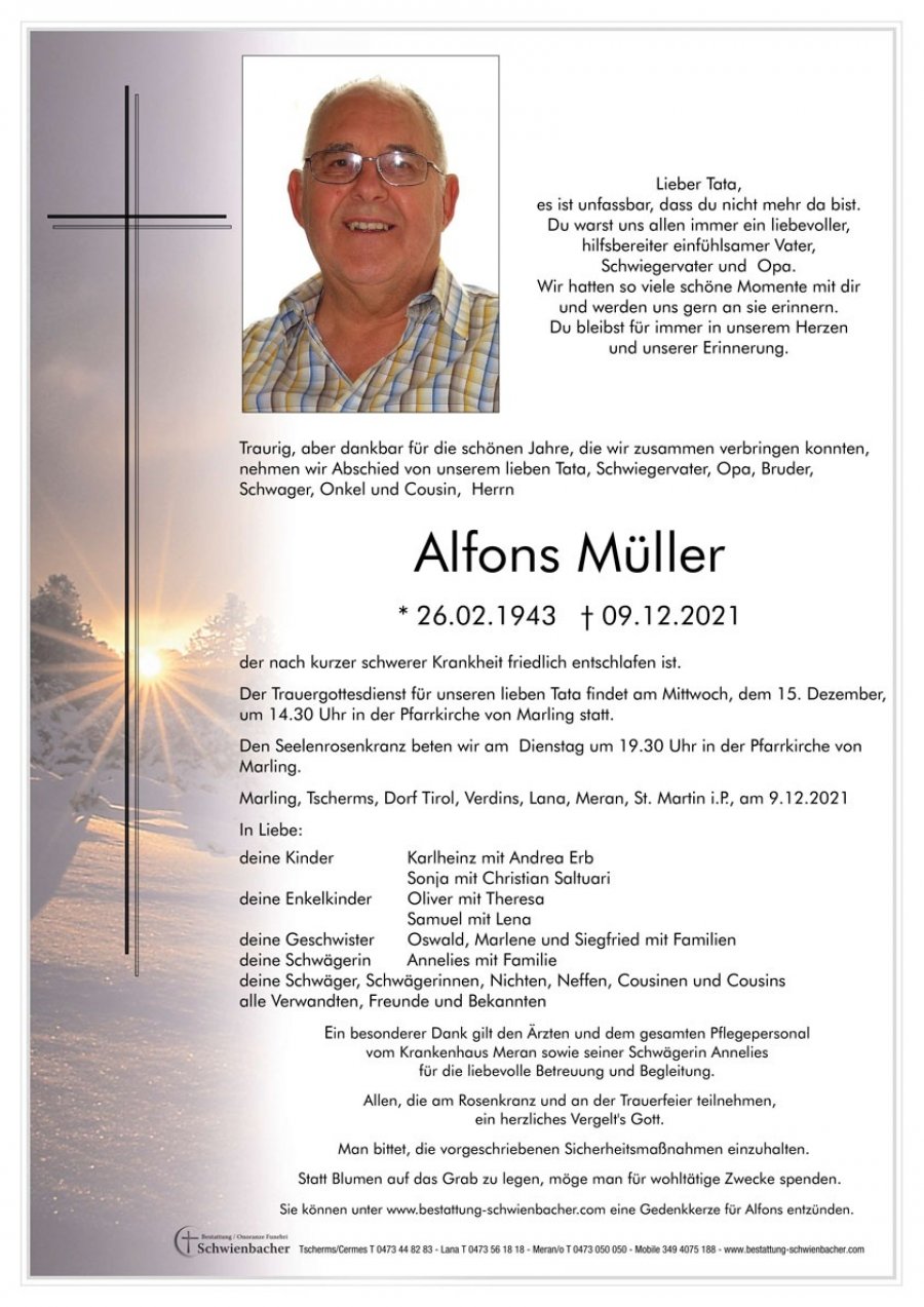 Parte: Alfons Müller