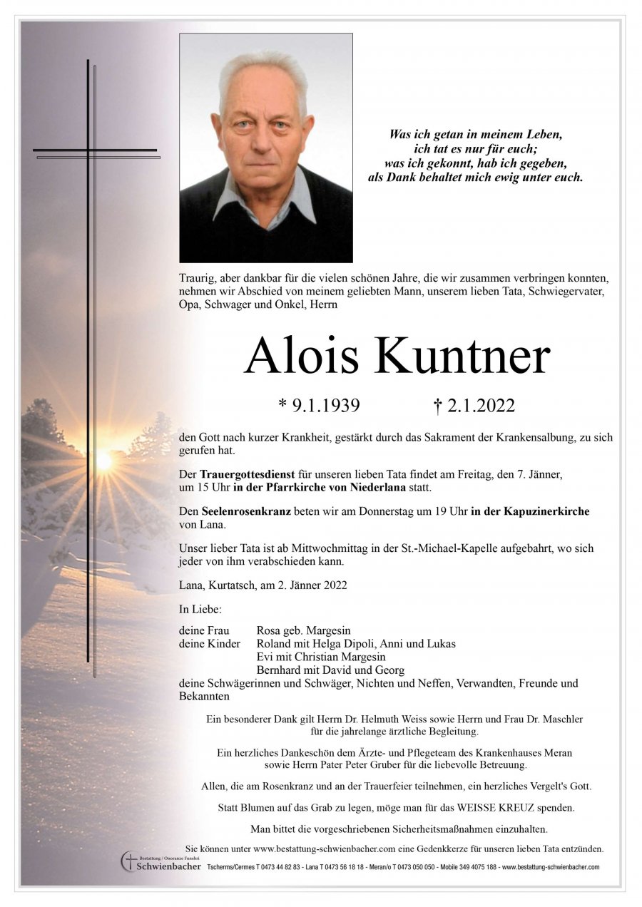 Parte: Alois Kuntner