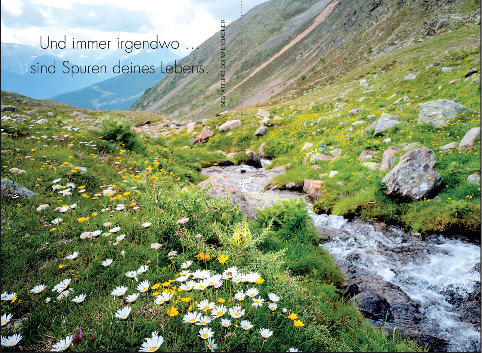 Sterbebild: Helmut Werner