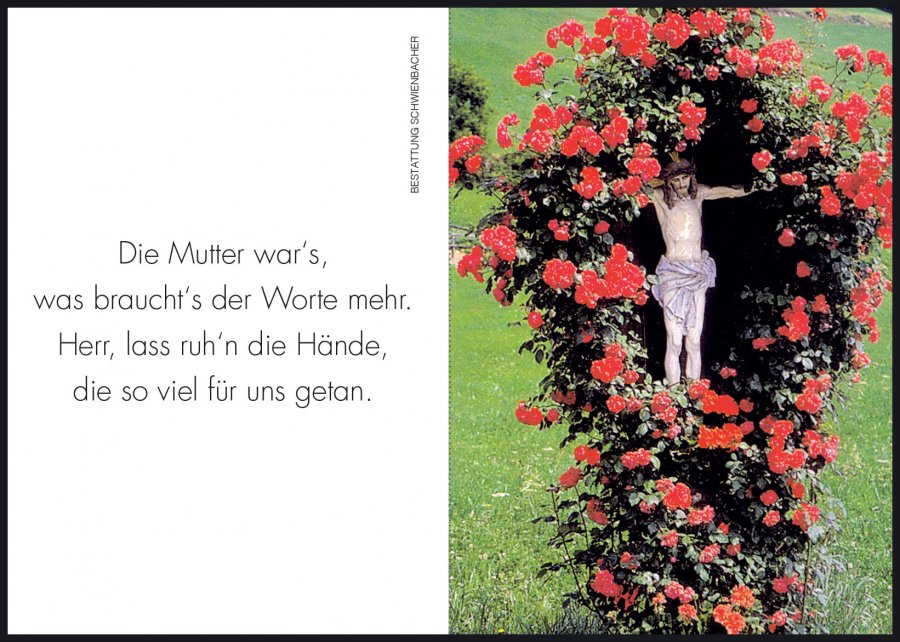 Sterbebild: Klara Wwe. Klotz geb. Thurner