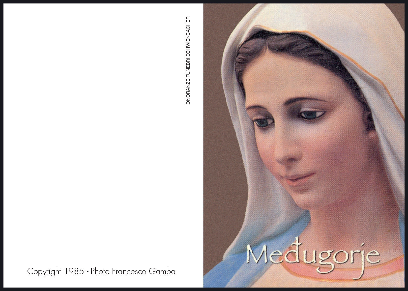 Sterbebild: Antonio Parise