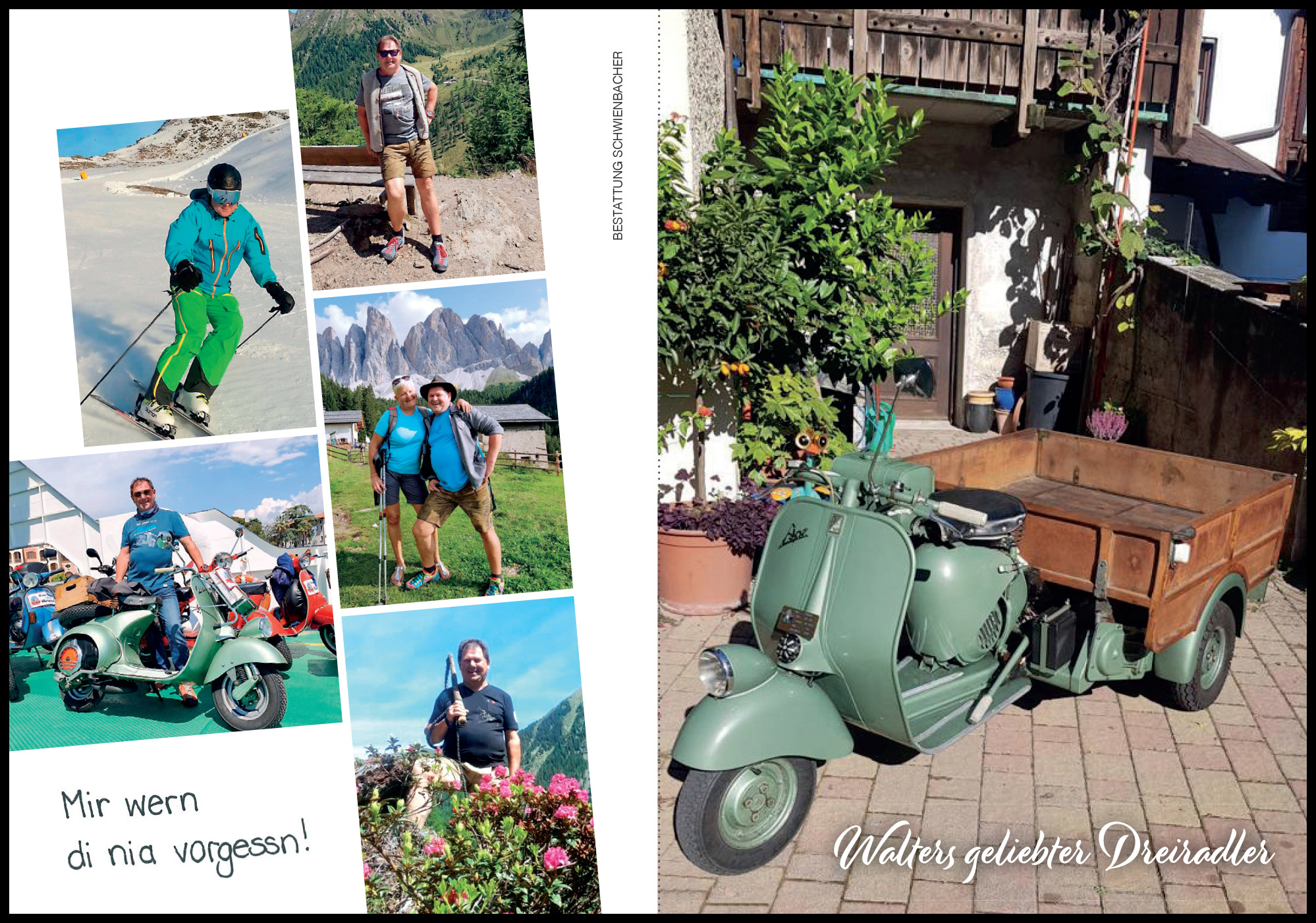 Sterbebild: Walter Kuen