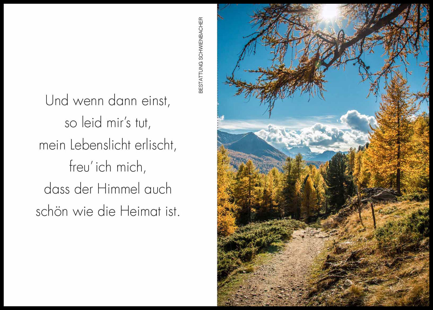 Sterbebild: Helmut Gilli