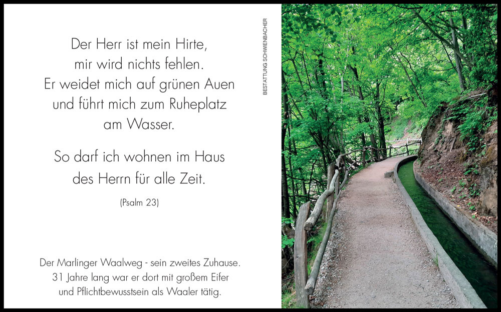 Sterbebild: Ferdinand Kaufmann