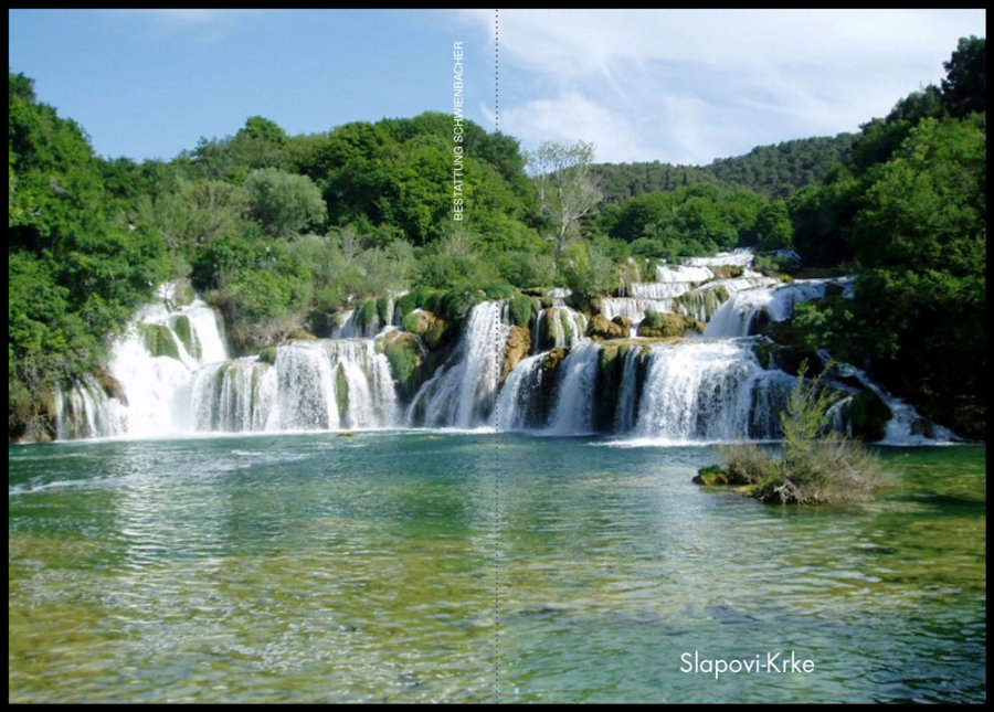 Sterbebild: Walter Werner