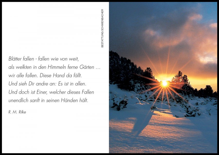 Sterbebild: Dr. Heinrich Gamper