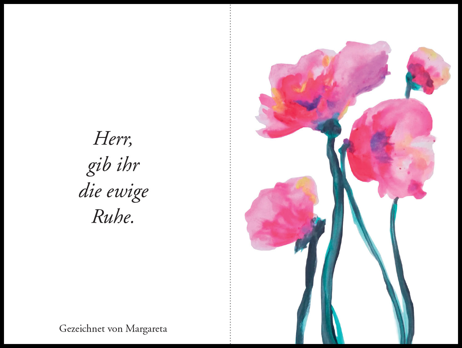 Sterbebild: Antonia Wwe. Steiner geb. Herrnhof