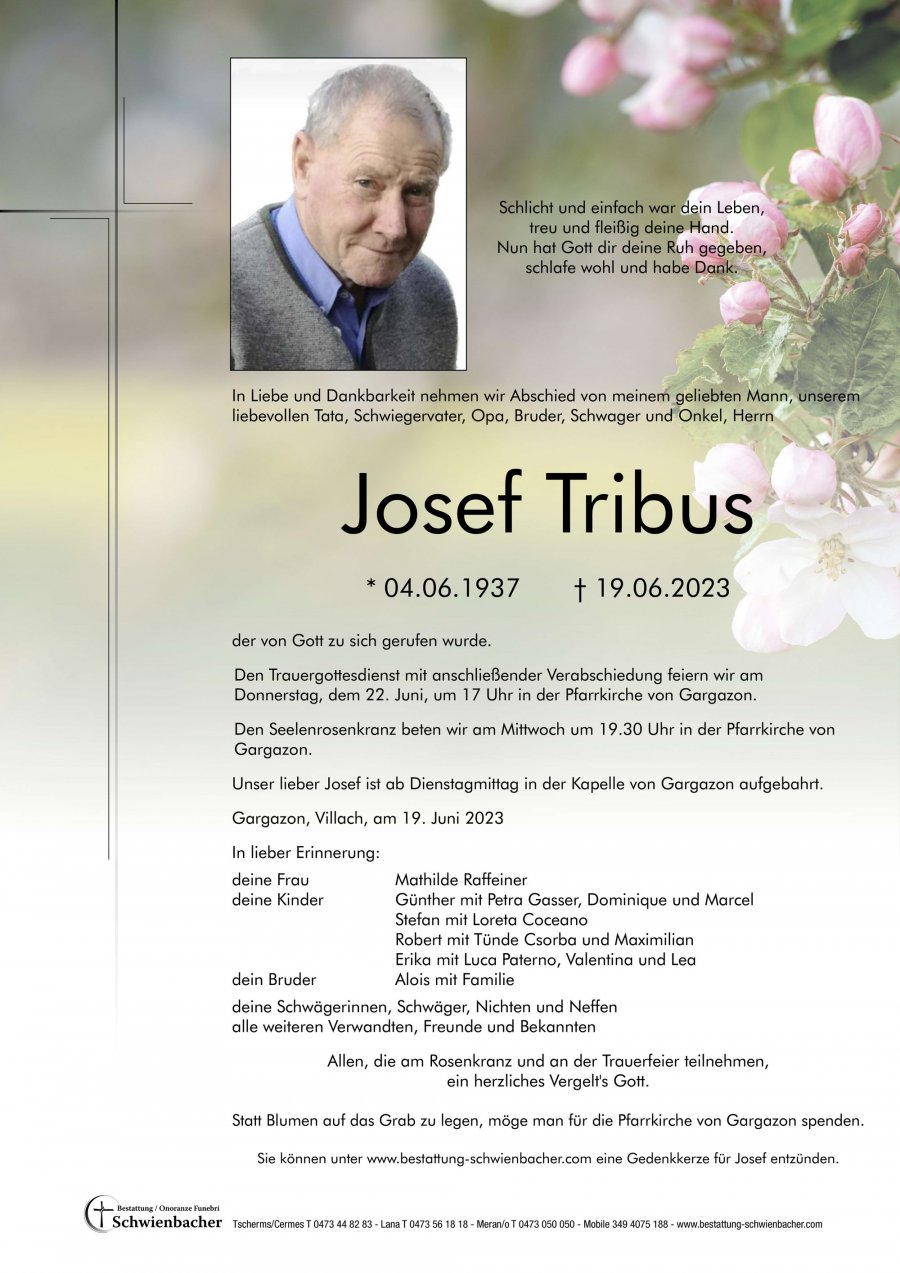 Parte: Josef Tribus