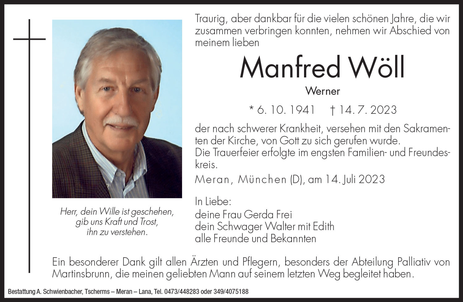 Medien: Manfred Wöll