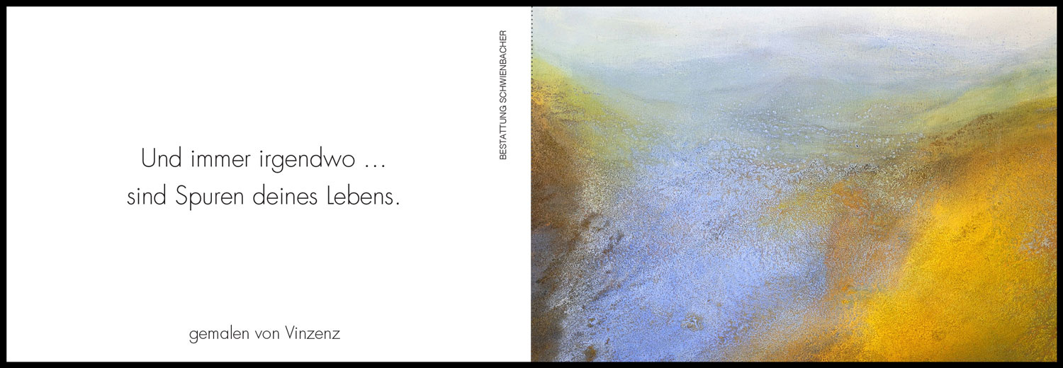 Sterbebild: Vinzenz Ausserhofer