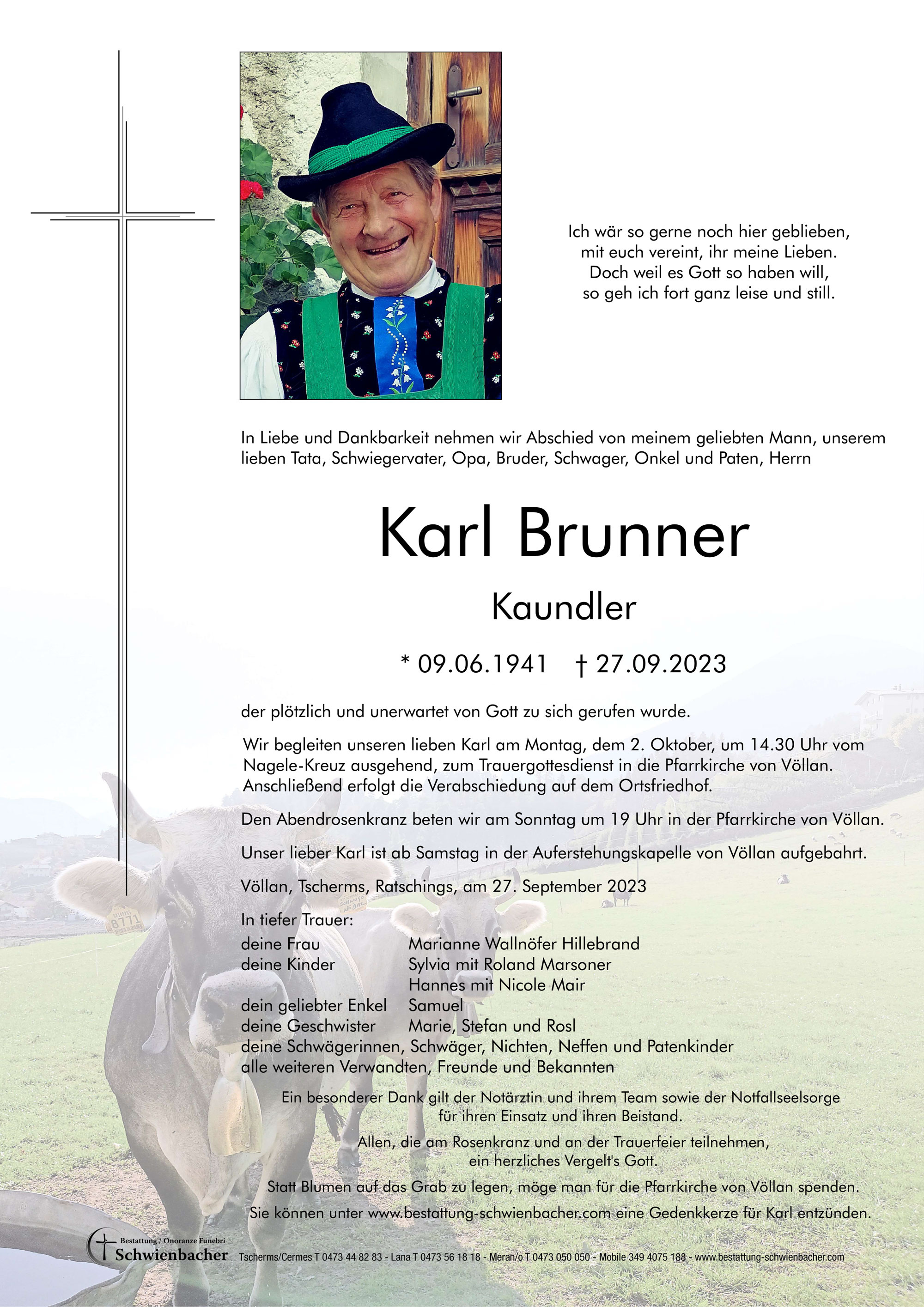 Parte: Karl Brunner 