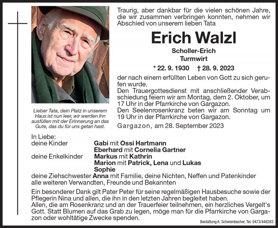 Medien: Erich Walzl