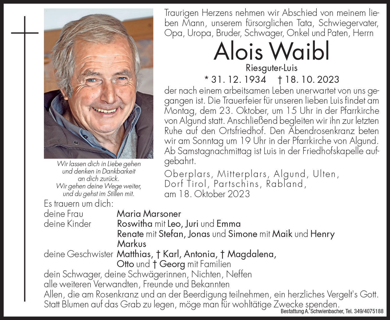 Medien: Alois Waibl