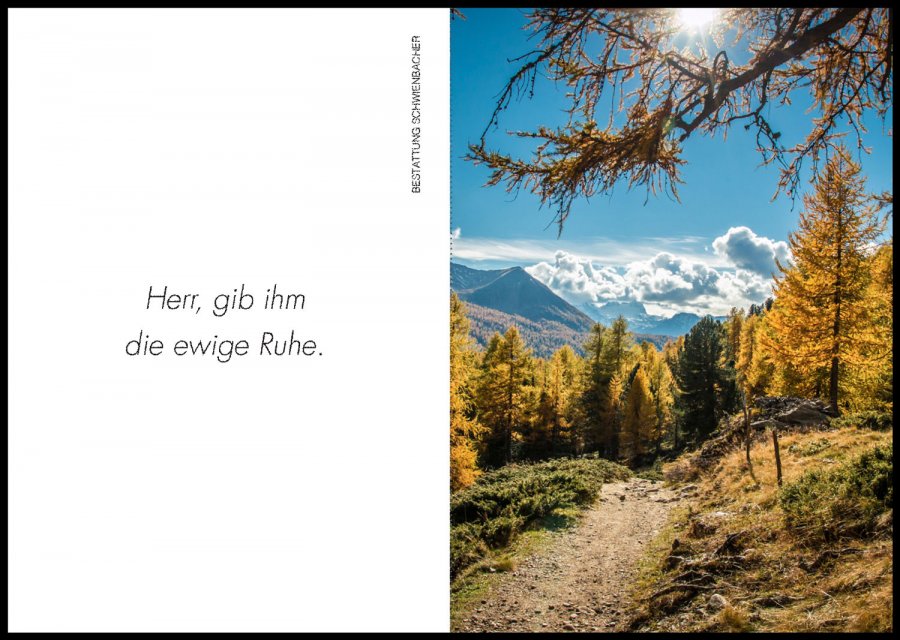 Sterbebild: Peter Frei