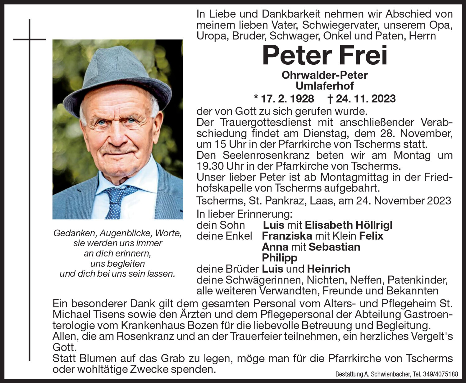 Medien: Peter Frei