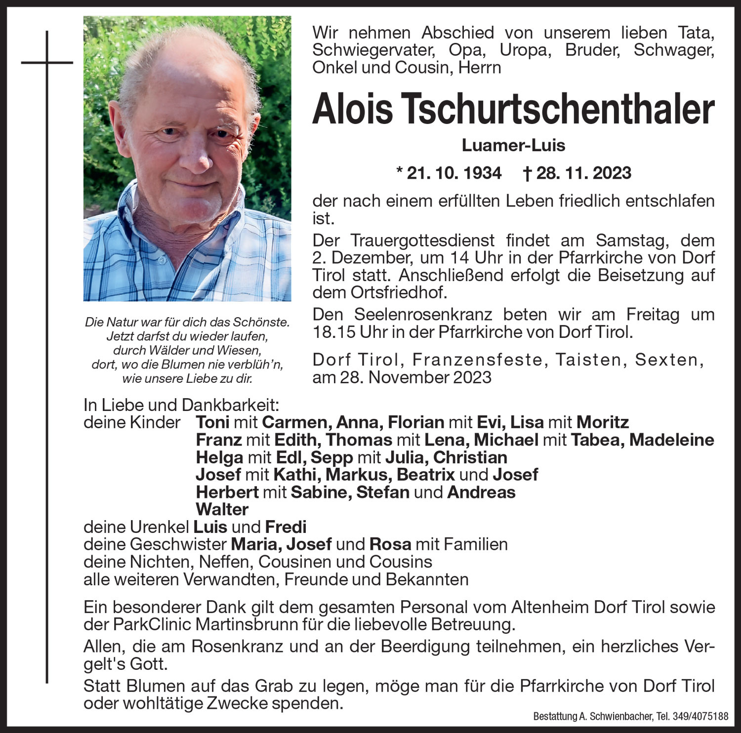 Medien: Alois Tschurtschenthaler