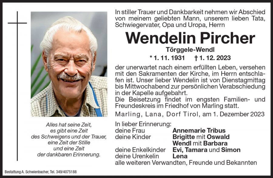 Medien: Wendelin Pircher