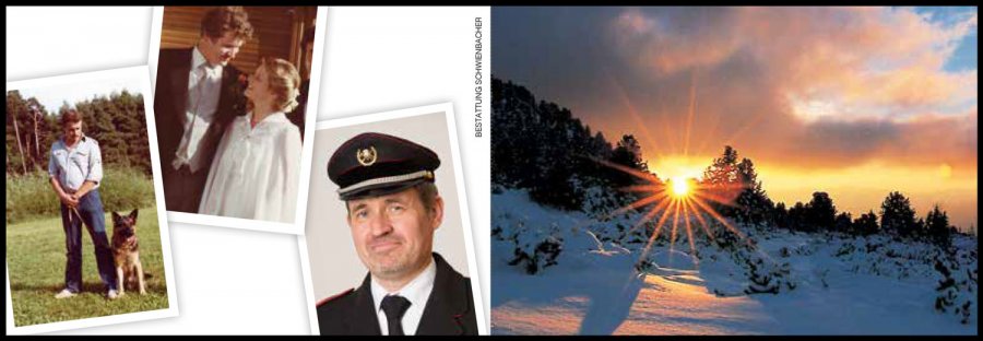 Sterbebild: Heinz Pfitscher