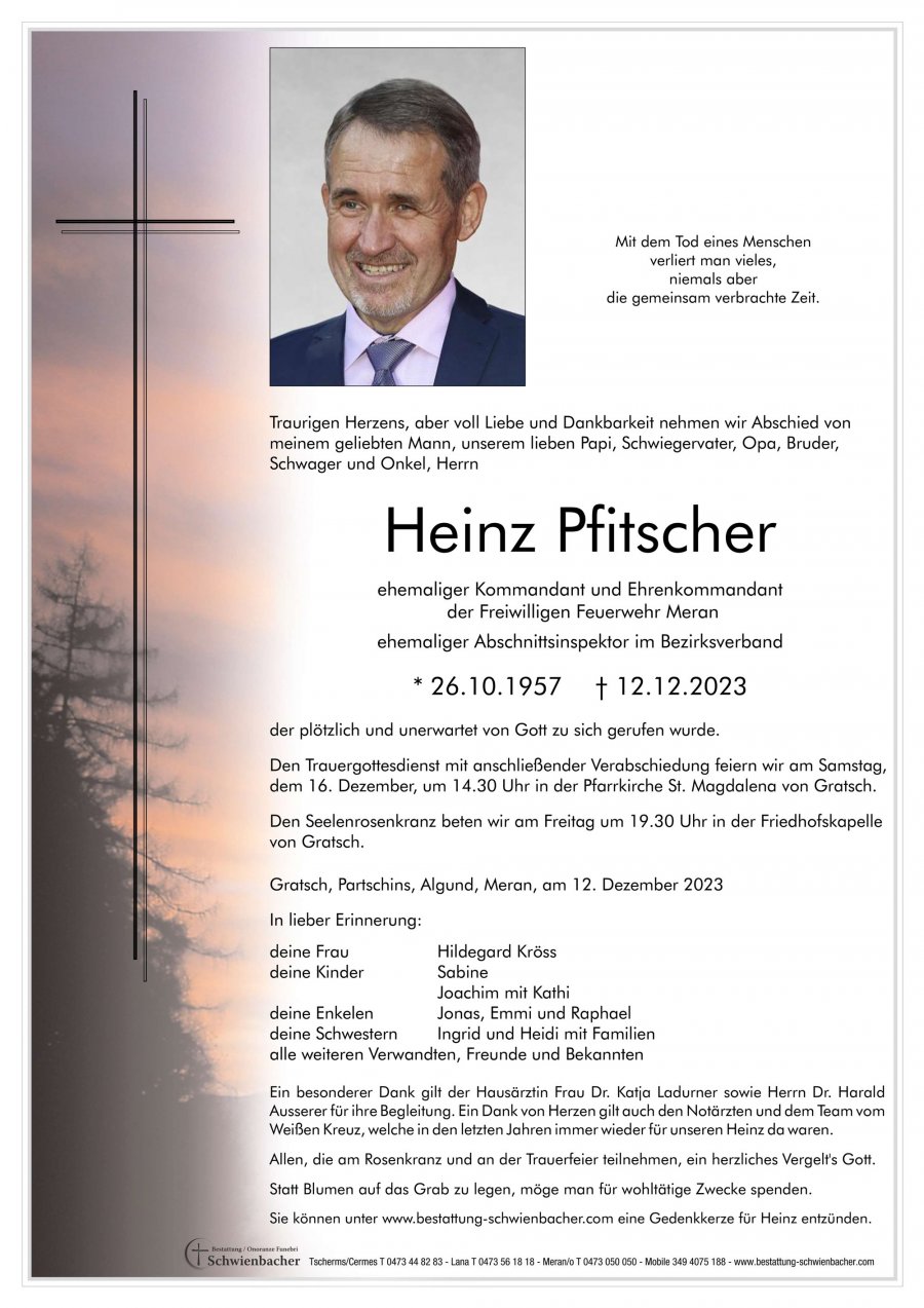 Parte: Heinz Pfitscher