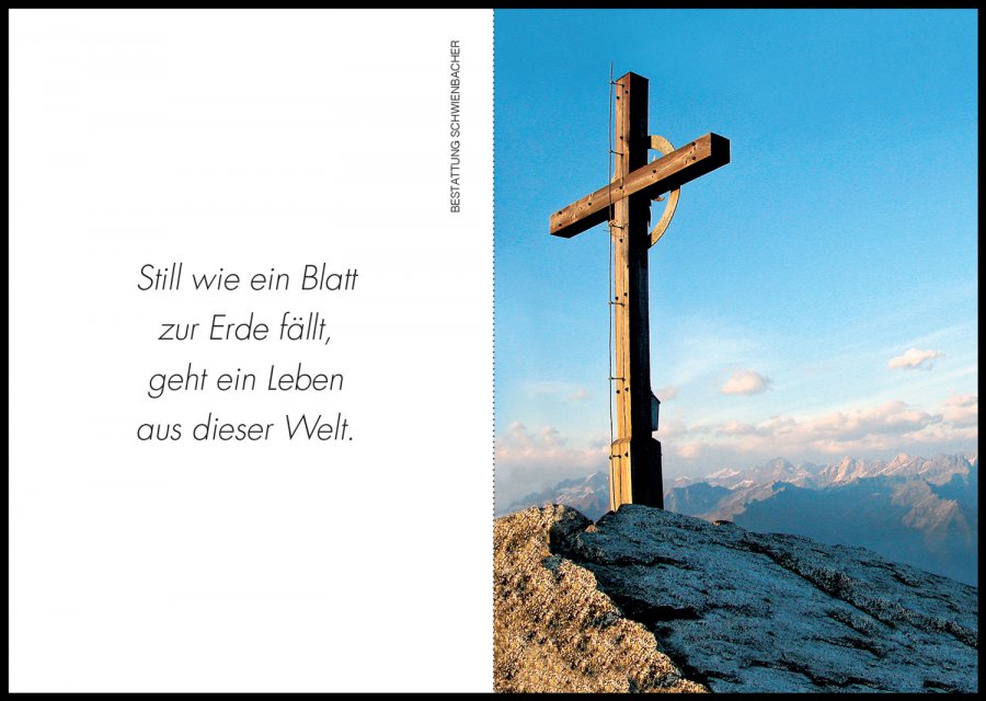 Sterbebild: Oswald De Bortoli