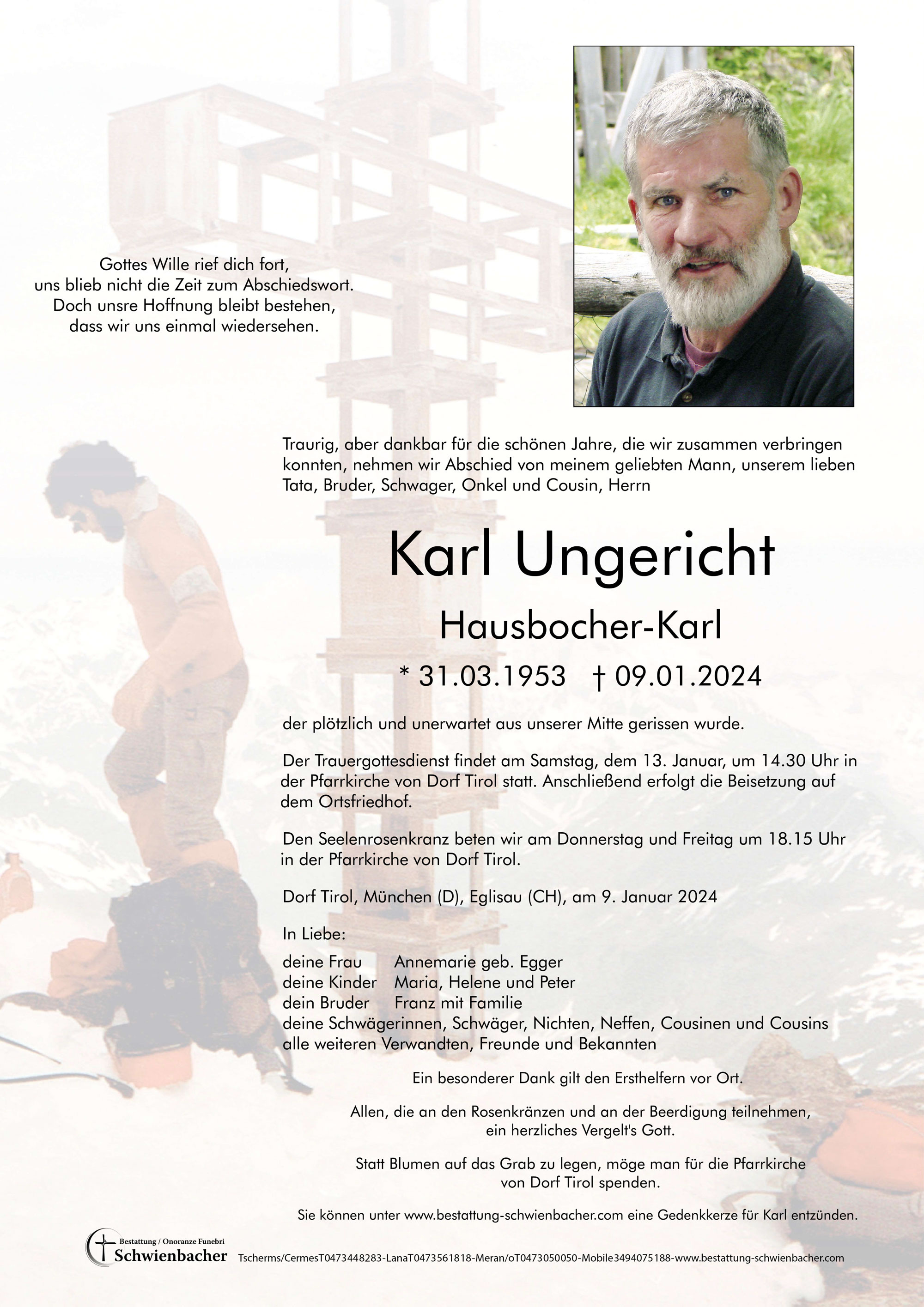 Parte: Karl Ungericht 