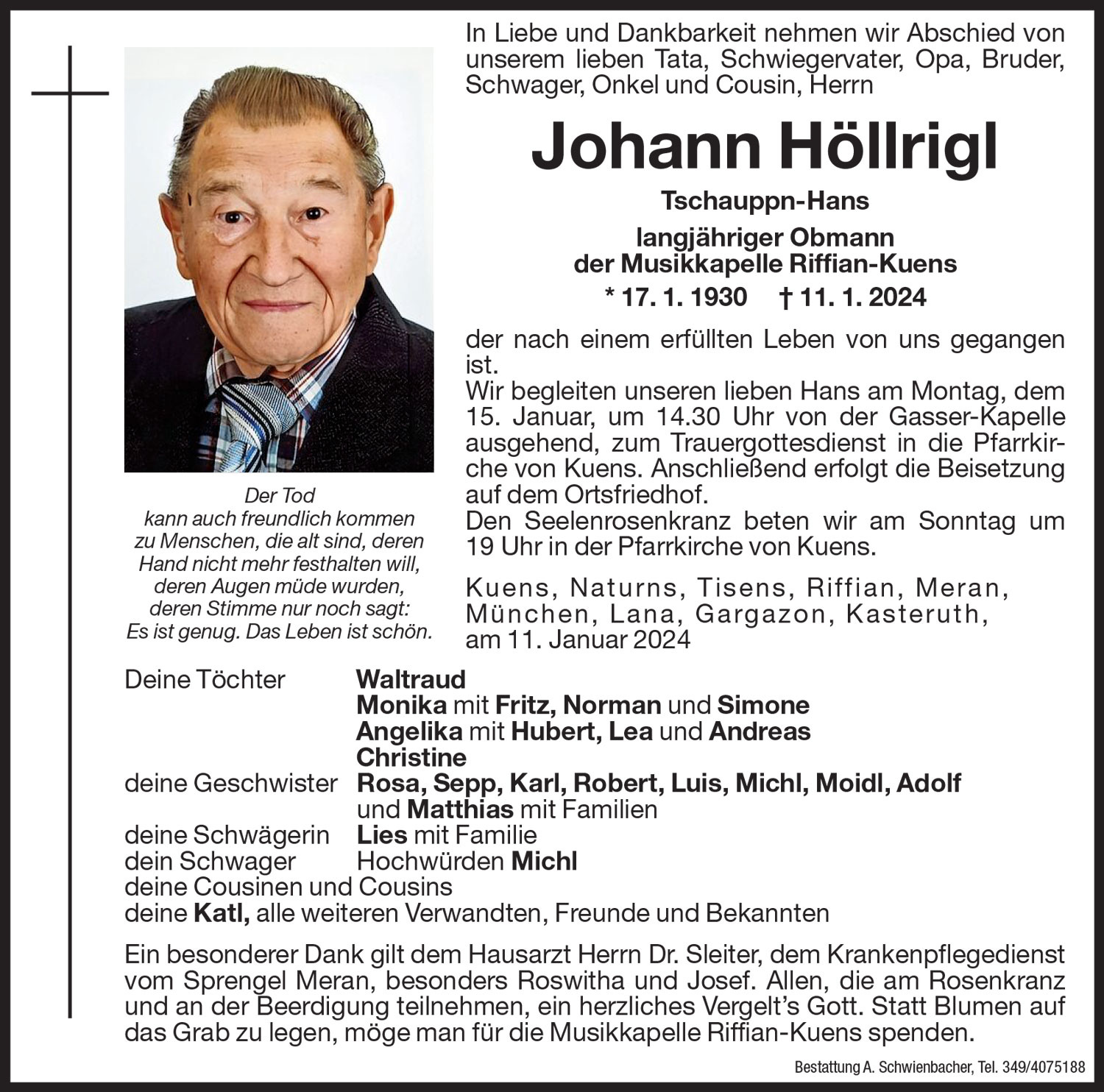 Medien: Johann Höllrigl