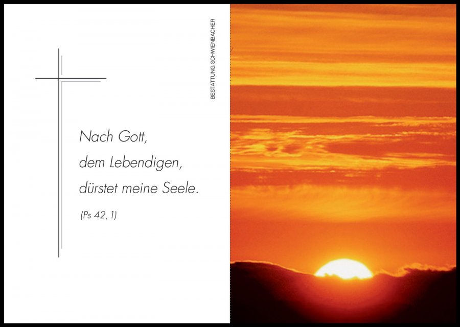 Sterbebild: Sr. Gertrud, Maria Schweigl OT