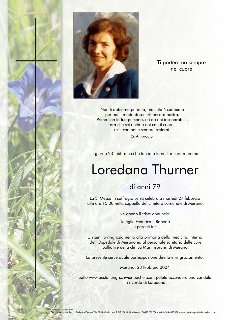 Parte: Loredana Thurner