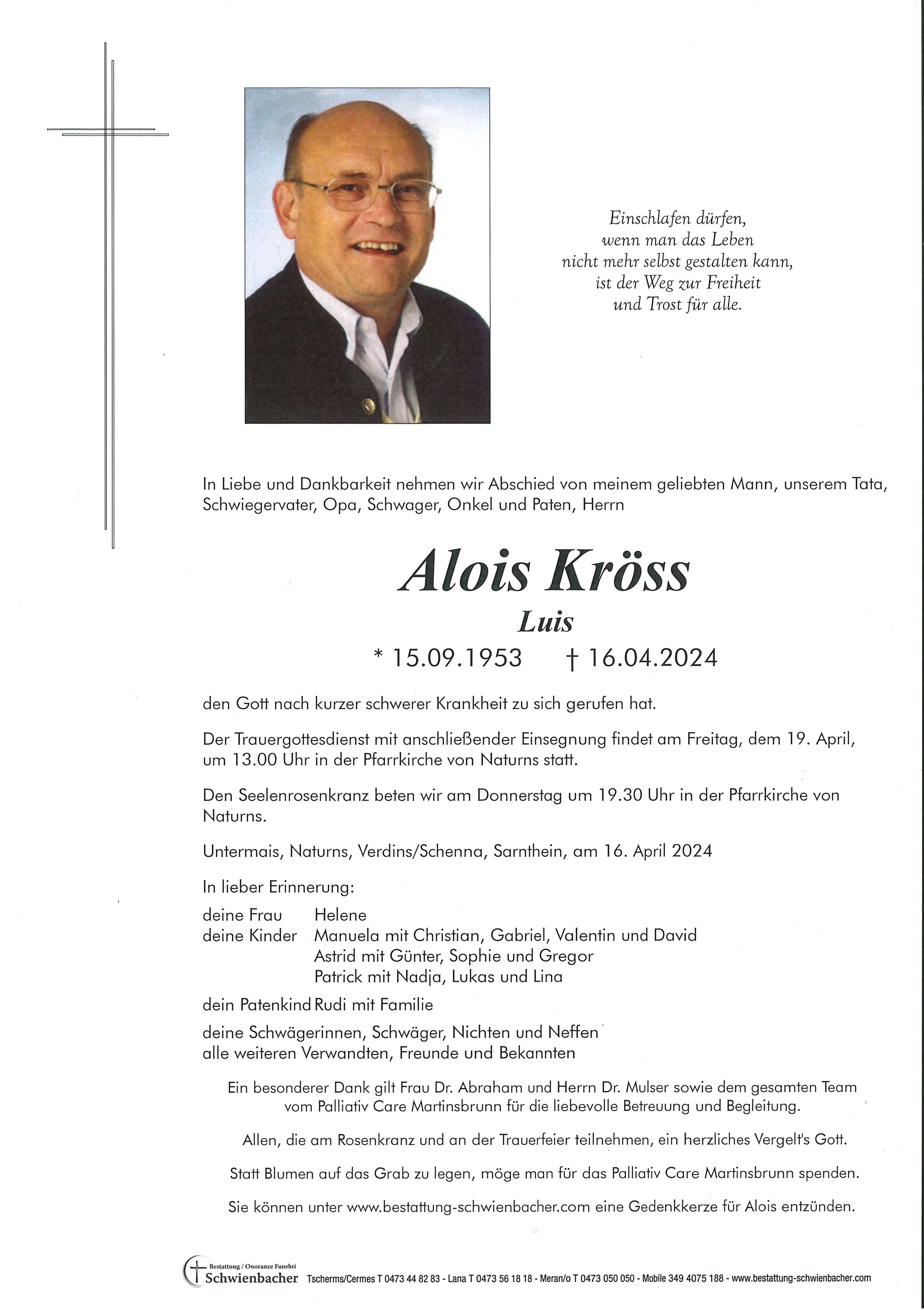 Parte: Alois Kröss 