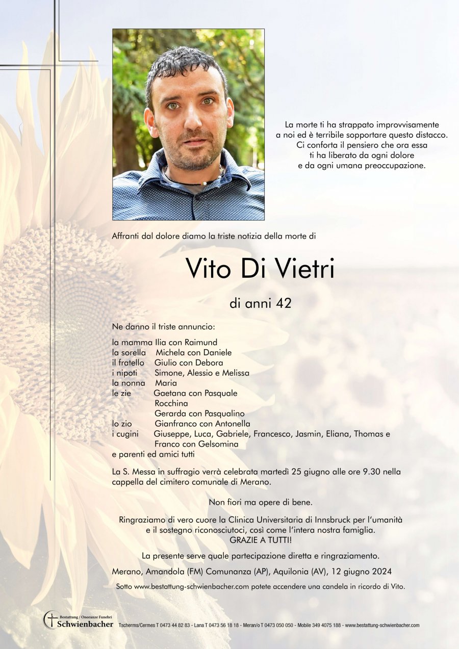 Parte: Vito Di Vietri