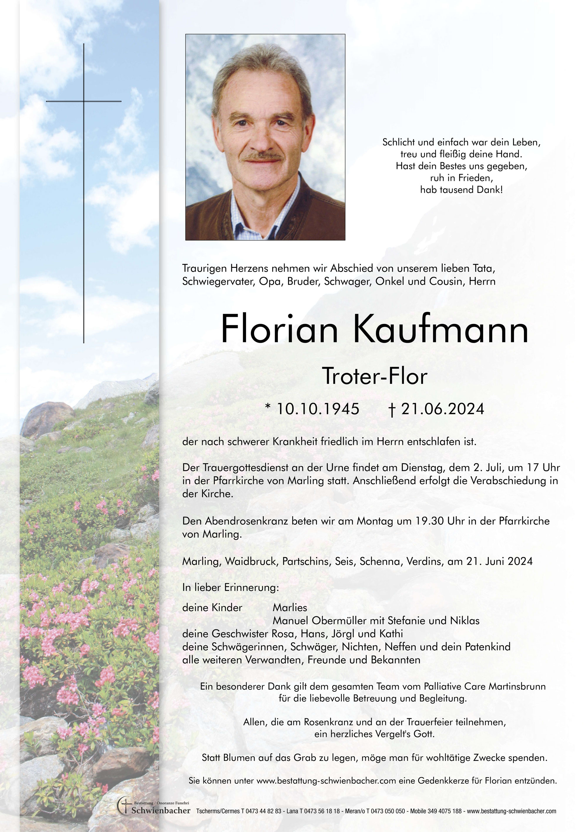 Parte: Florian Kaufmann 