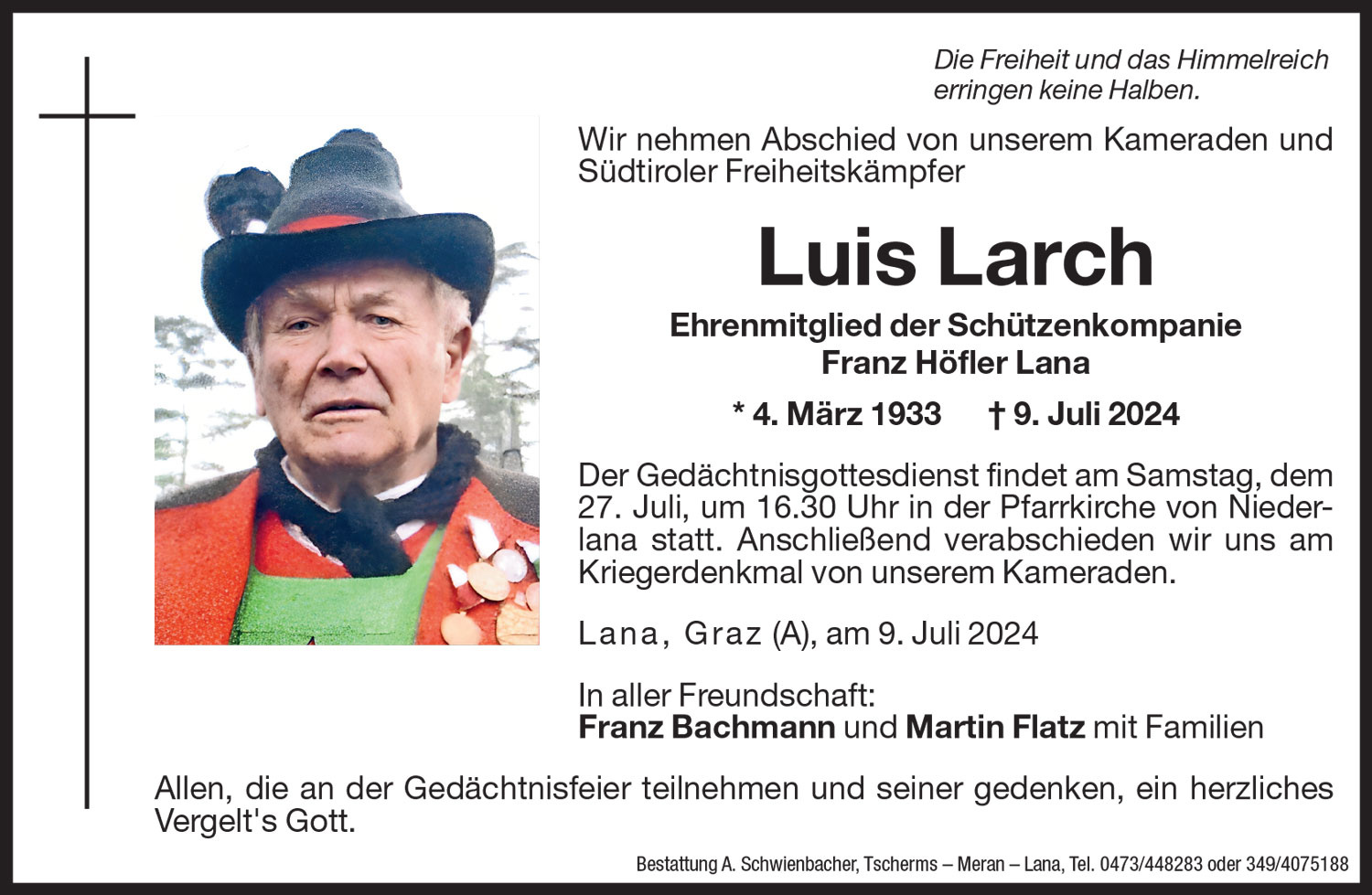Medien: Luis Larch