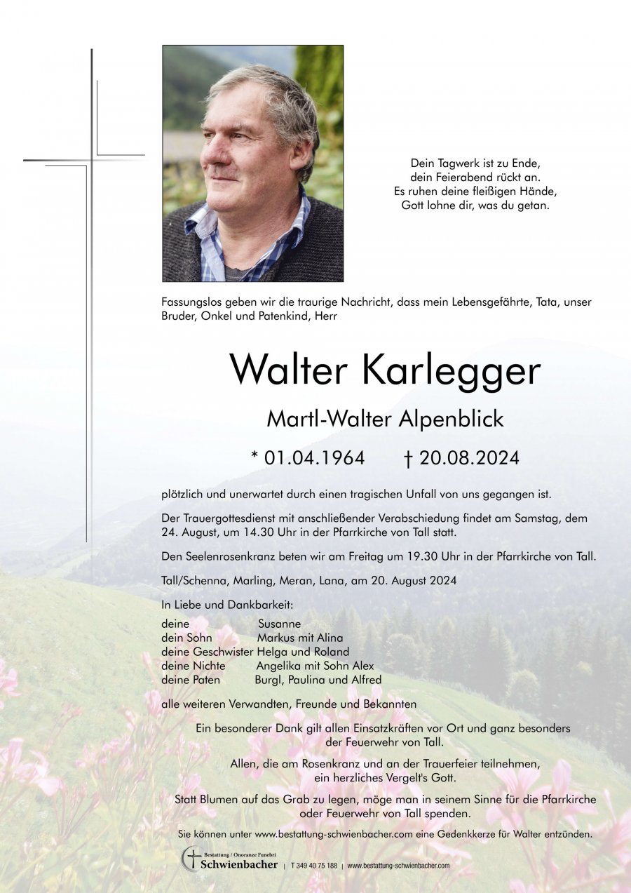 Parte: Walter Karlegger